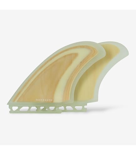 Amazon.com : Future Fins BMT Fiberglass Twin Fin Set Green-Gray