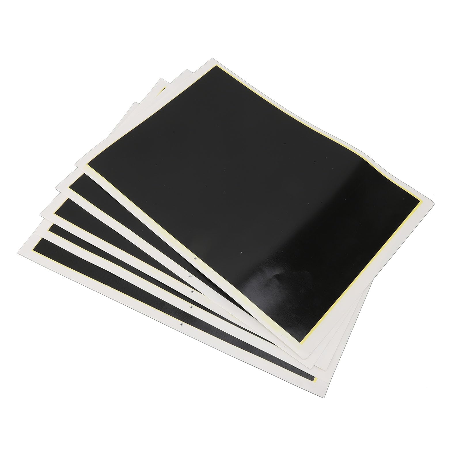 Laser Engraving Marking Color Paper, Laser Engraving Paper Colorfast Anticorrosion 5pcs Multi Purpose for Metal Ceramics Glass