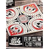 RUSTIK BJR000117 Tock Game 4 Players 20", Multicolor