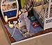 Cuteroom Wood Dollhouse Miniature Kit DIY Doll House Room With Furniture Cover Toy Artwork Gift