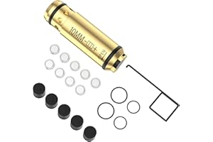 Gobxld 10mm Laser Training Cartridge with Chamber Extractor Tool Dry Fire Training System for Hunting and Shooting