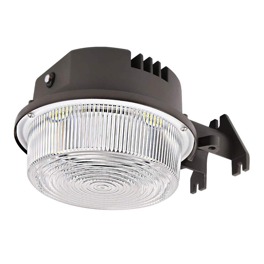 SZGMJIA LED Barn Light 70W, Dusk to Dawn Outdoor Light with Photocell, LED Yard Area Light 5000K Daylight 10,500lm 700W MH/HPS Replacement, AC100-277V IP65 Waterproof for Farmhouse Garage, ETL Listed