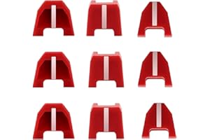 BRLYEEANZE 42-38-0017 Nailer Tip No Mar Pad Kit for 2746-20 M18,18 Gauge Brad Nailer Rubber Gun Tip for M18 Battery Nailers/Staplers(Set of 9)