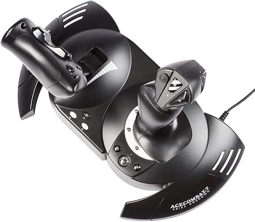 Thrustmaster Usb Pc Joystick Black Amazon De Games
