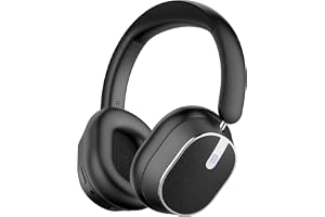 Hybrid Active Noise Cancelling Bluetooth Headphones Wireless Headphones | Over Ear, 120H Playtime, Hi-Res Audio, Deep Bass, M