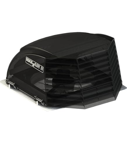 MAXXAIR 00-933082 MAXXAIR II Vent Cover - Black, Fans