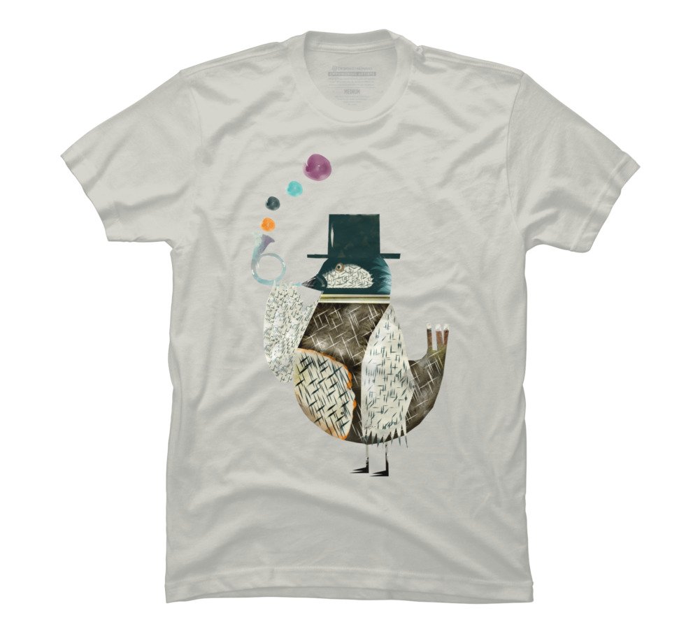 The Dapper Bird Graphic T Shirt
