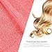 PRETTY SEE Hair Drying Towels Hair Turban Towel Twist Wrap Absorbent Microfiber Dry Hair Cap for Bath, Spa and Makeup, 23.4 * 9.8 inch, 2 Pack, Blue and Pink