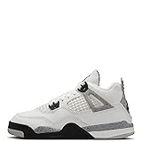 Jordan 4 Retro (PS) in Summit White/Fire Red-Cement