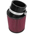 FVRITO Hochleistungs-Luftfilter Rot – Für Predator 212cc, GX160, GX200, Mini Bike & Go-Kart Motoren