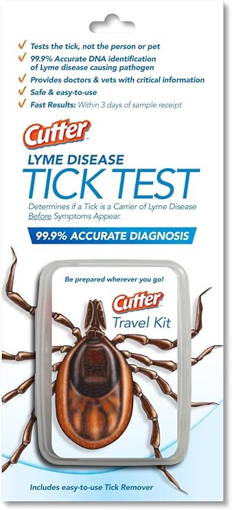 Amazon Com Cutter Lyme Disease Tick Test Pet Supplies Amazon Com Cutter Lyme Disease Tick Test Pet Supplies