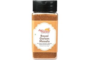 Agro Mantra Royal Garam Masala Powder 3.52 oz (100g) – Authentic Indian Spice Blend for Curries, Rice, Marinades & Soups – Aromatic Ground Spices for Cooking – All-Natural, No Preservatives