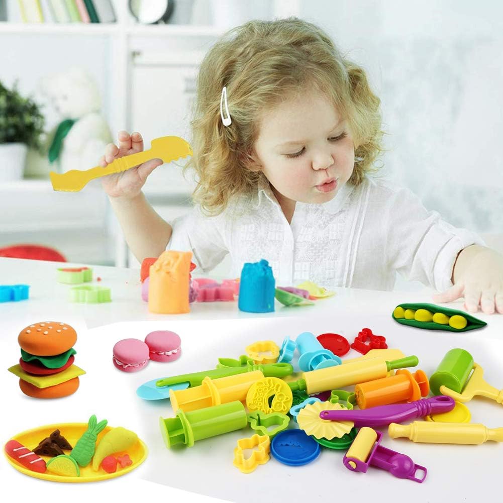 Etmury Outils De Pate A Modeler Play Doh Moules Kit Pour Argile Pate A Modeler 22 Pieces Smart Dough Tools Avec Extrudeuses Loisirs Creatifs Ceramique Et Poterie Napravi Rs