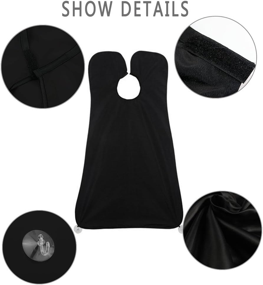 Beard Apron Cape, BeYself Nylon High Quality Cutting Shaving Cape with