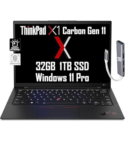 Amazon.com: Lenovo ThinkPad X1 Carbon Gen 11 (14