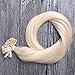 LaaVoo 50g/50s Remy Blonde Nail Tip/U Tip Hair Extensions 20