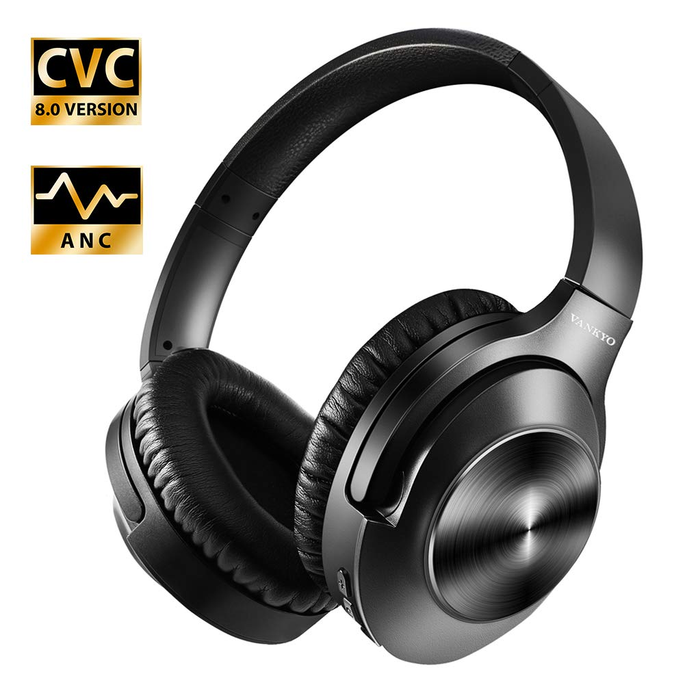 ヘッドホンBluetooth 5.0ワイヤレスノイズキャンセリングヘッドホンANCノイズキャンセル搭載iPhone/iPad/Android対応