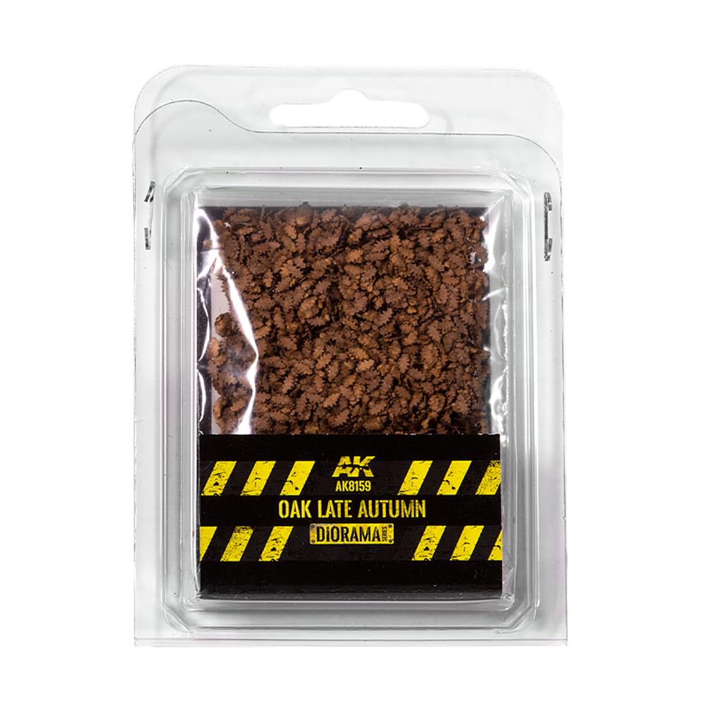 AK Interactive AK8159 Oak Late Autumn Leaves 1:35 / 1:32 / 75mm / 90mm (7gr. Bag)