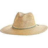 Coolibar UPF 50+ Women's Avery Raffia Fedora - Sun Protective