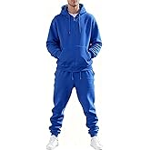 Mlgaril Men's Tracksuits 2 Piece Sets Full Zip Hoodie Sweatsuit Athletic Jogging Sweat Suits Casual Outfits For Men,2XL