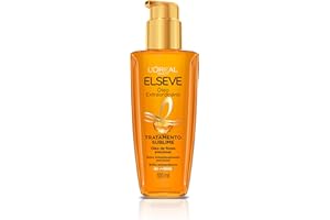 ELSÉVE Óleo Capilar L'Oréal Paris Elseve Óleo Extraordinário 100Ml - Leave In Anti Frizz Protetor Térmico Tratamento Reconstrutor Para Todos Os Tipos De Cabelo