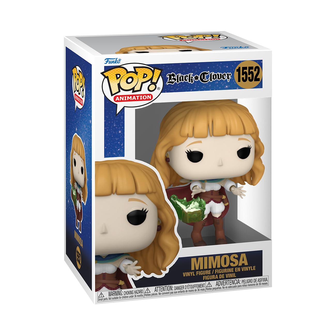 Funko POP! Animation: Black Clover - Mimosa Vermillion - Collectable Vinyl Figure - Gift Idea - Official Merchandise - Toys for Kids & Adults - Anime Fans - Model Figure for Collectors and Display