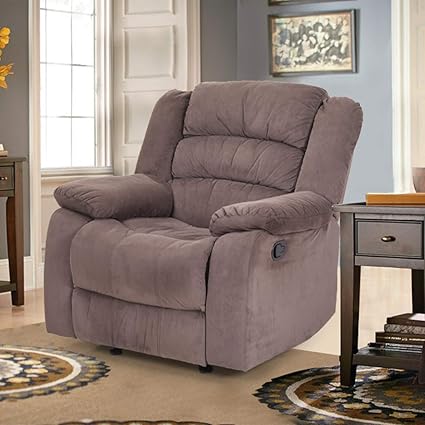 Royaloak Divine Single Seater Rocking Recliner (Brown)