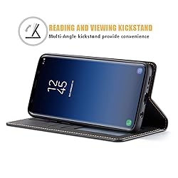 QLTYPRI Samsung Galaxy S8 Plus Case, Premium PU