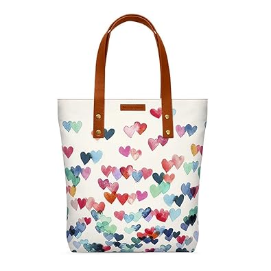 Dailyobjects Womens Tote Bag( White,HEAR-CONN-MCK-TOT-BAG)