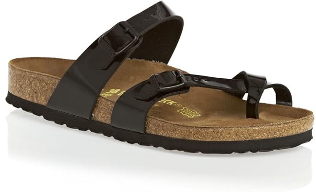 birkenstock mayari black patent