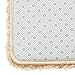 Genteele Non-Slip Memory Foam Shaggy Bathroom Mat, Water Absorbent, Super Plush, Washable Bathroom Rug, 21