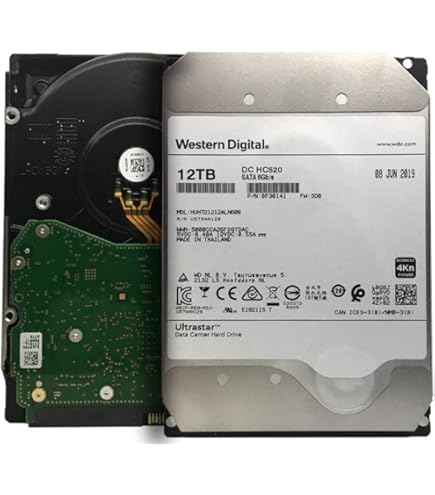 Amazon.com: Seagate Exos x12 12TB SATA 6Gb/s 256MB Cache