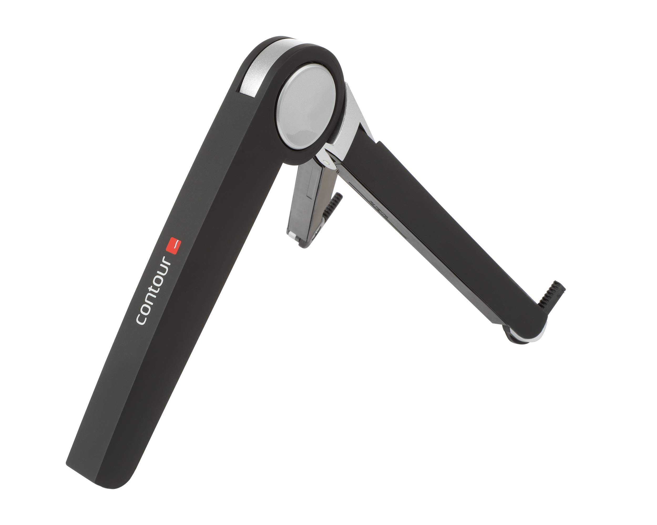 Contour Laptop Stand | Lightweight and Pocket Sized Laptop Riser| Fits all Laptops up to 17” | Holds up to 4,9 kg | Aluminium