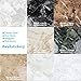 wallstickery Marble Paper for Counter top Beige Gray Granite Stone Wallpaper Gloss self Adhesive Wall Stickers Peel and Stick Furniture Home Kitchen cabinets Shelf Drawer