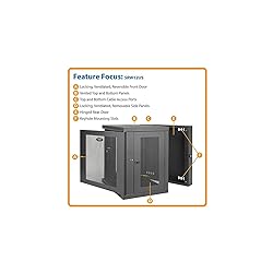 Tripp Lite - SRW12US 12U Wall Mount Rack Enclosure