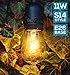 Hyperikon Outdoor String Lights, 48ft Patio Lights with 15 Dropped Sockets, 15 x 11W S14 Bulbs included - Weatherproof Vintage Edison String Lights Great for Outdoors, Café, Yard, Garden, Wedding