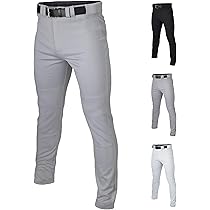 Pantalon De Baseball Wilson Adulte – Gris, Bas Ouvert, Poches, Taille 28, Neuf
