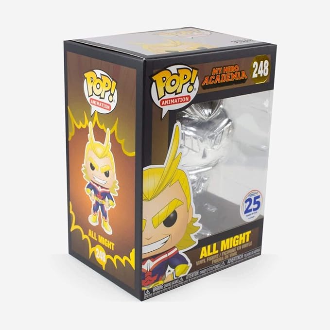 chrome all might funko pop funimation