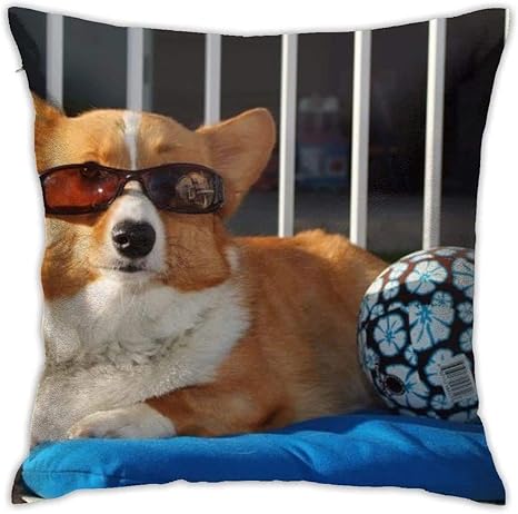 Amazon 面白い犬 眼鏡 抱き枕カバー クッションカバー 枕かばー ピローケース45 45cm 枕カバー おしゃれ のびのび枕カバー タオル地 吸湿速乾 防ダニ 枕カバー ピローケース オンライン通販 Amazon 面白い犬 眼鏡 抱き枕カバー クッションカバー 枕かばー ピローケース45 45cm 枕カバー おしゃれ のびのび枕カバー タオル地 吸湿速乾 防ダニ 枕カバー ピローケース オンライン通販
