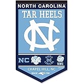 UNC Tar Heels Heritage History Banner Pennant