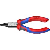 KNIPEX 22 02 140 Round Nose Pliers, Comfort Grip Handles 5.5-Inch