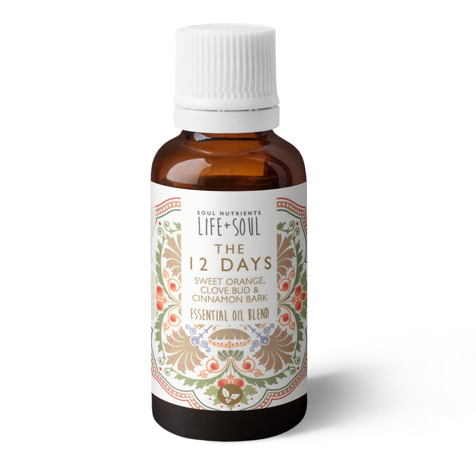 The 12 Days Christmas Essential Oil Blend 10ml | Sweet Orange, Clove Bud & Cinnamon Bark 100% Pure Aromatherapy Oils | The Ultimate Christmas Room