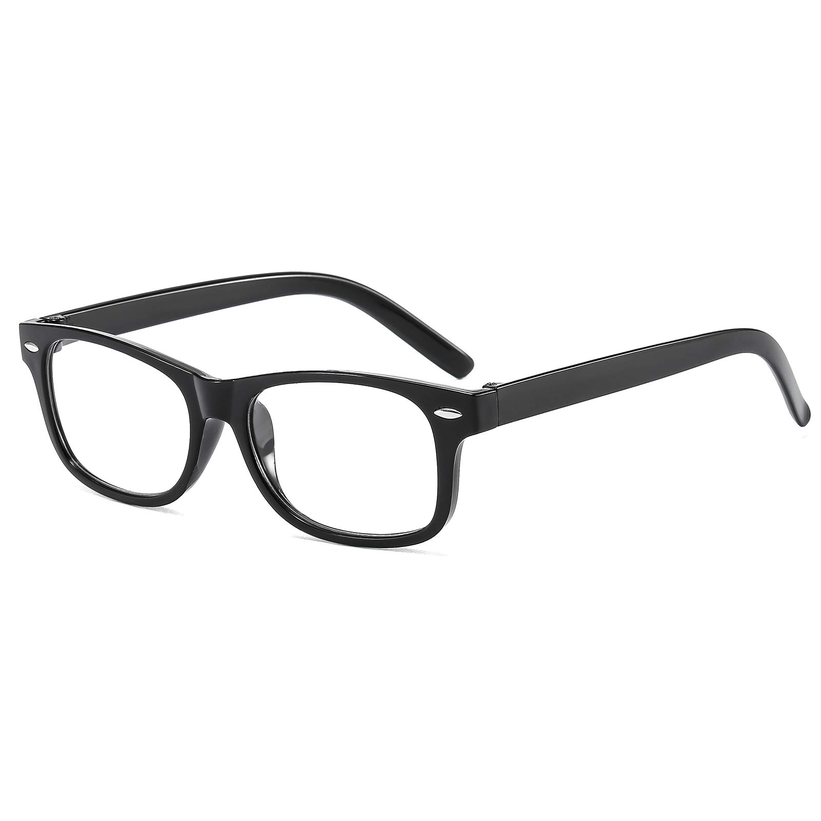 Suertree Reading Glasses Spring Hinge Computer Glasses Square Presbyopic Reader Glasses Aided Eyelasses Unisex 3.0 KS9809