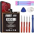 ITMBET for Moto Z4 Battery Replacement, 3850mAh High Capacity KZ40 Battery for Motorola Moto Z4 XT1980 with Replacement Repair Tools Kit