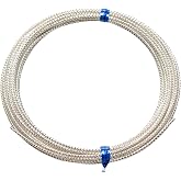 925 Sterling Silver Round Twist-Pattern, 18 Ga Dead Soft, 3FT by Craft Wire | 925 Sterling Silver Round Twist-Pattern, Dead Soft, 925 Sterling Silver, 1.02MM, Decorative Design, High Quality Made in USA