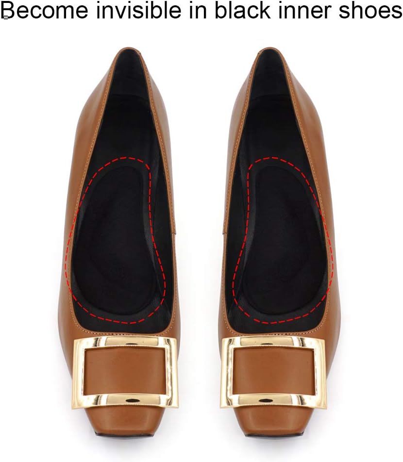 Dr. Foot's Arch Support Shoe Inserts for Flat Feet, Gel Arch Pads for Plantar Fasciitis, Adhesive Insoles for Relieve Pain for Women and Men (3 Colors - 3 Pairs): Health & Personal Care