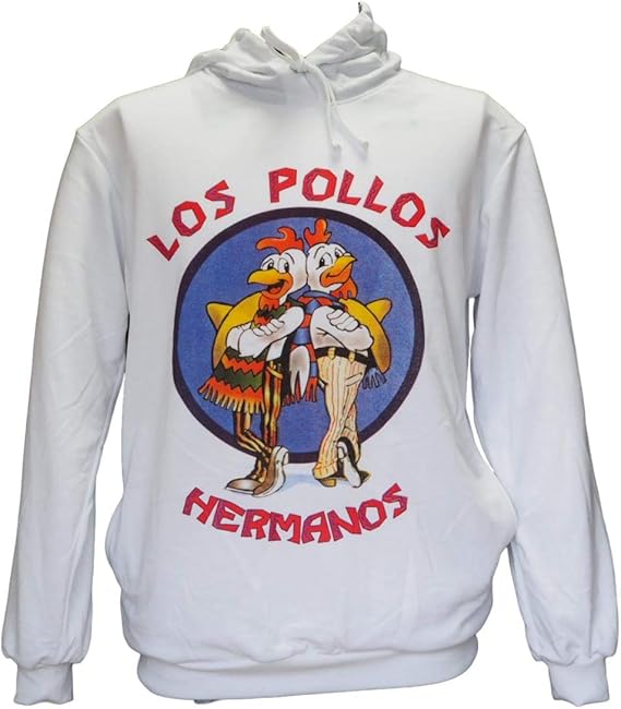 Amazon ブレイキングバッド Los Pollos ガス フリング ハイゼンベルグ プリントパーカー 並行輸入品 トレーナー パーカー 通販