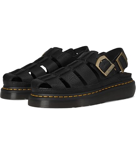 Amazon.com | Dr. Martens Unisex Pearson Sandal, Black Element, 6