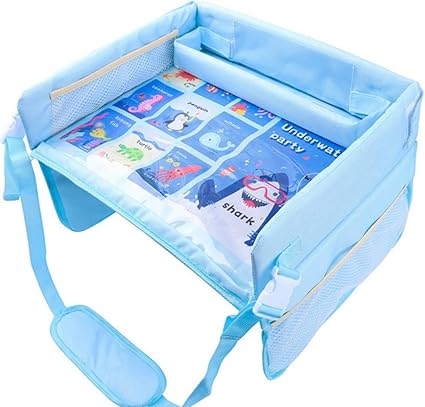 Qweshtu Voiture Enfant Voyage Jouet Plateau Enfant Voiture Seat Snack Jeu Plateau De Table Terme Convient Pour Landau Avion Road Trip Amazon Fr Cuisine Maison