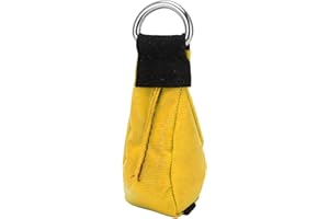 Throw Weight Bag Multipurpose Nylon Throwing Rope Sandbag for Outdoor Tree Climbing Rock Climbing Cave Exploration Stainless 